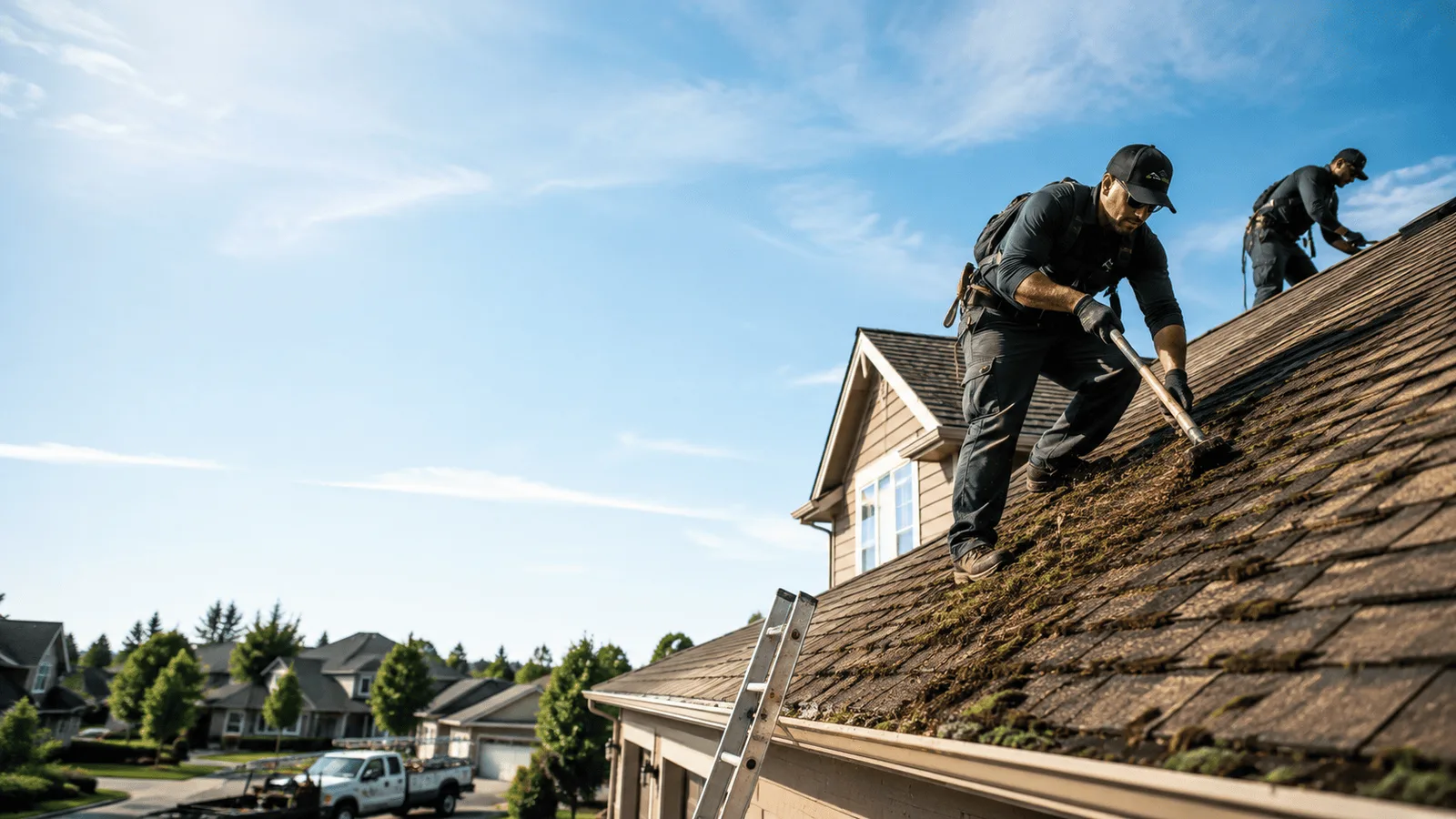 Roof Moss Removal in Loomis, CA near me
